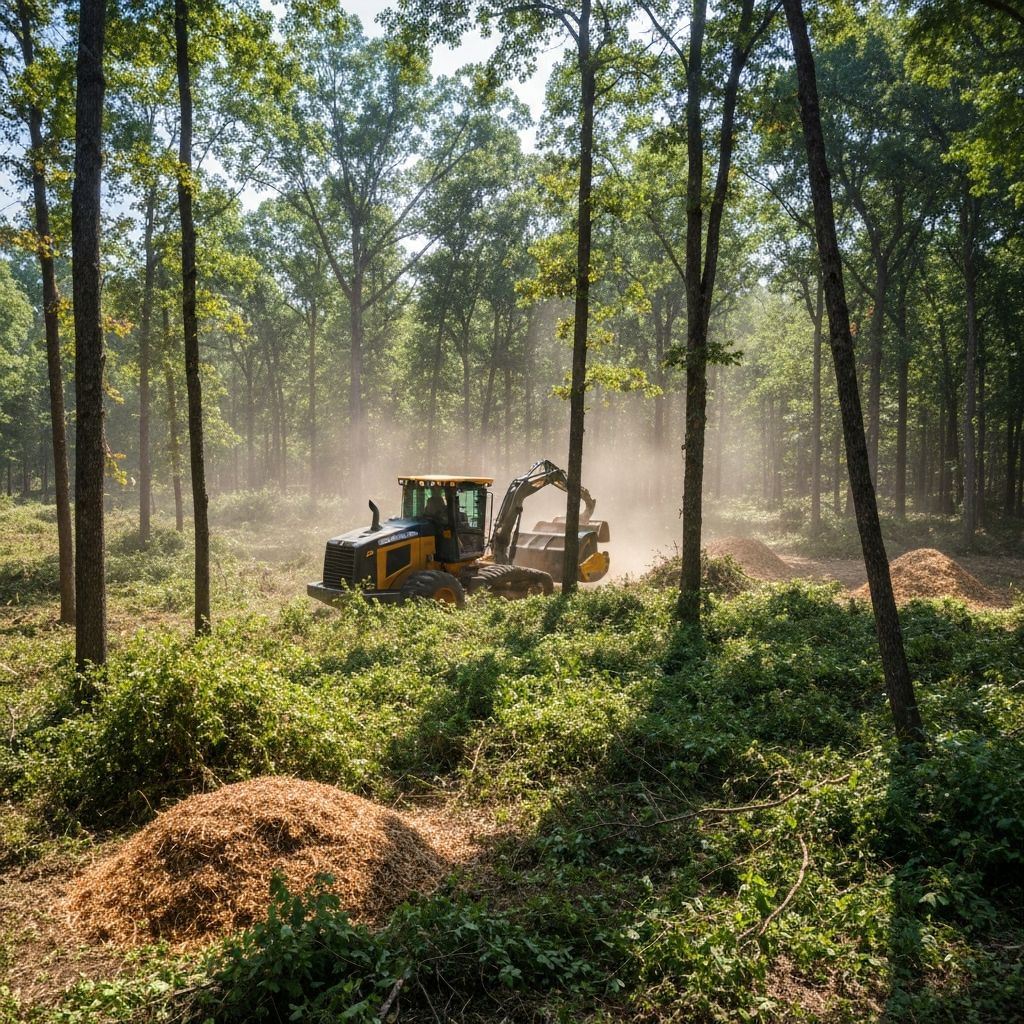 Land clearing equipment