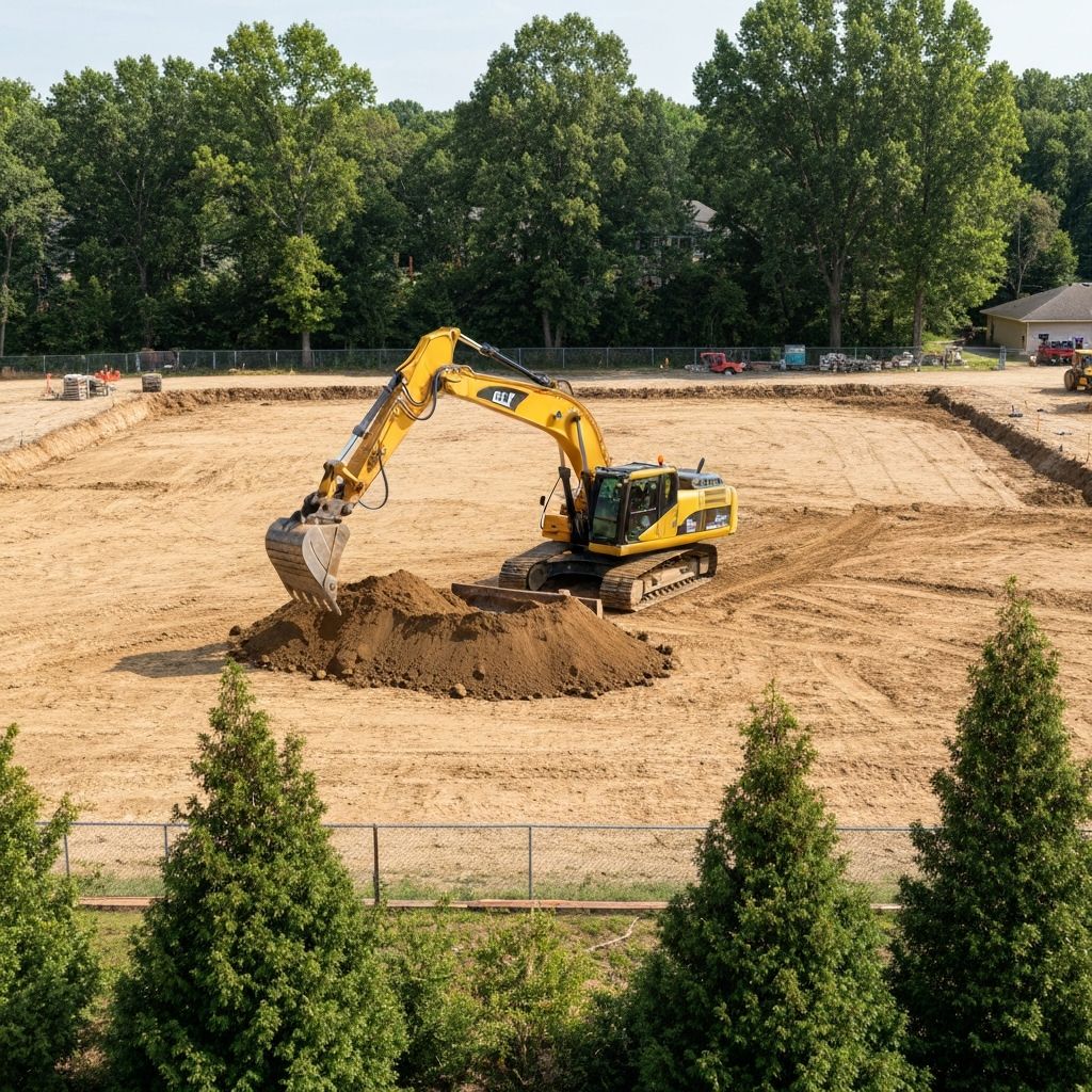 Residential site preparation